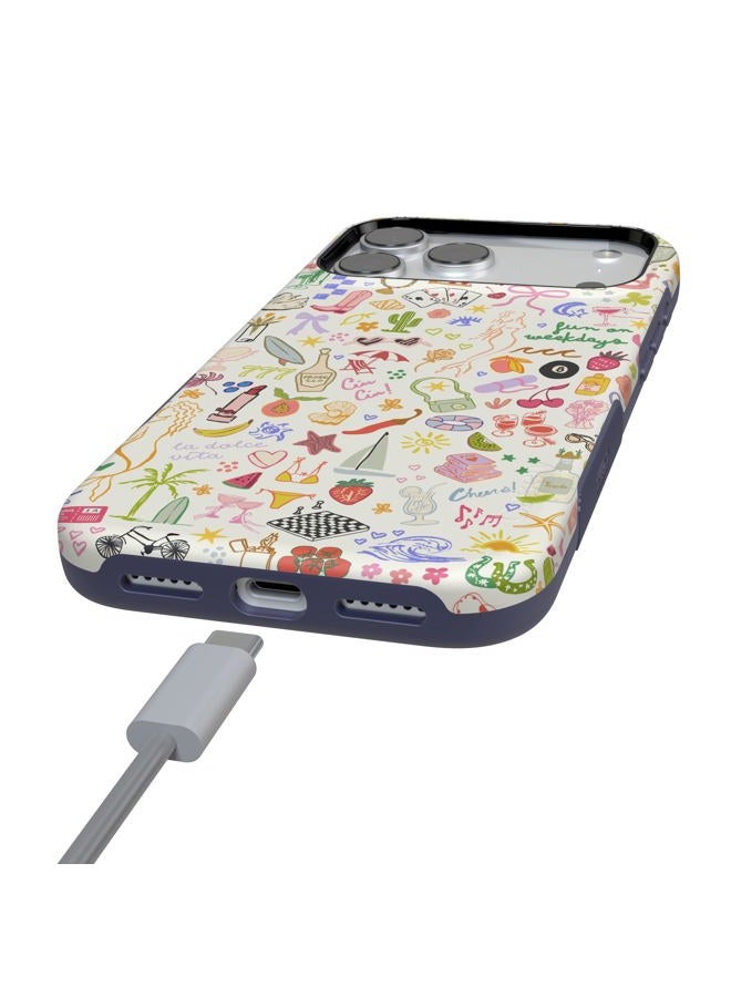 Casely iPhone 17 Pro Max Case | All The Fun Things | Fun on Weekdays | Compatible with MagSafe | Bold Protective Design - Image 5