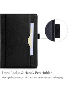 Procases Galaxy Tab S3 9.7 Case Stand Folio Case Cover For Galaxy Tab S3 Tablet 9.7 Inch Sm-T820 T825 T827 With Multiple Viewing Angles Document Card Pocket -Black  - Image 2