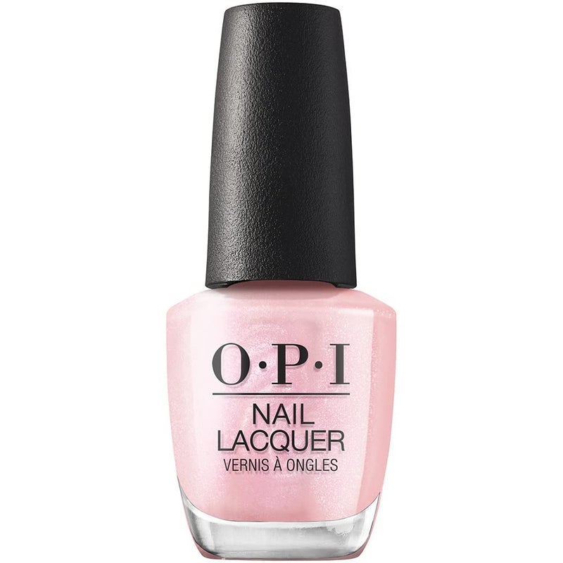 OPI Nail Lacquer I Meta My Soulmate | Sheer Soft Pink Pearl Chip Resistant Nail Polish | Me, Myself Collection - Image 1