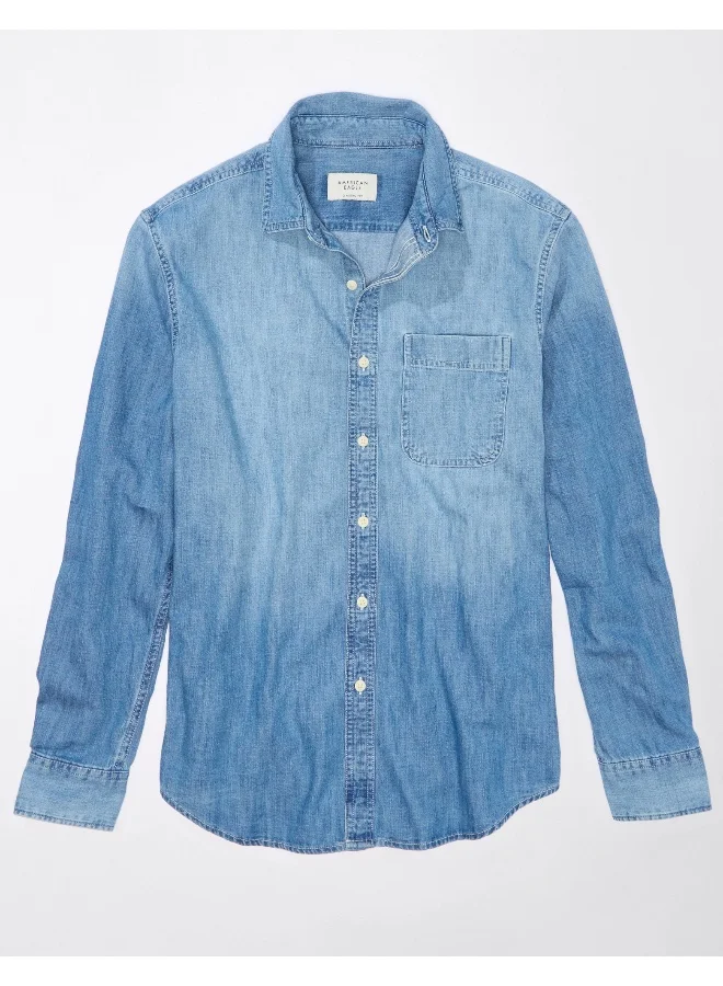 امريكان ايجل Essential Regular Fit Denim Shirt
