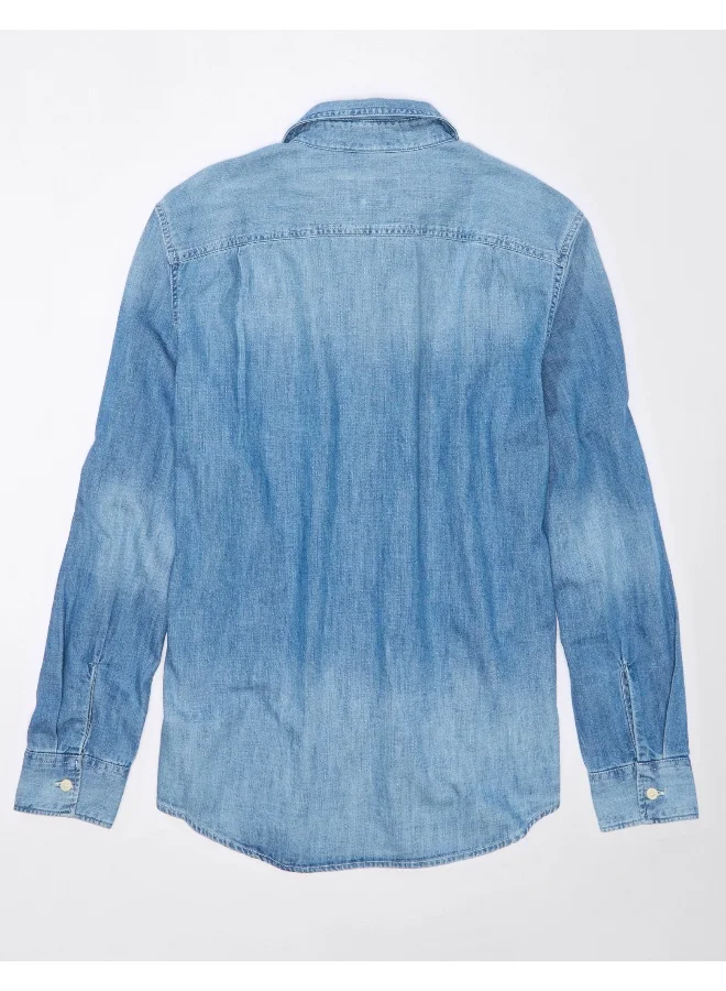 امريكان ايجل Essential Regular Fit Denim Shirt