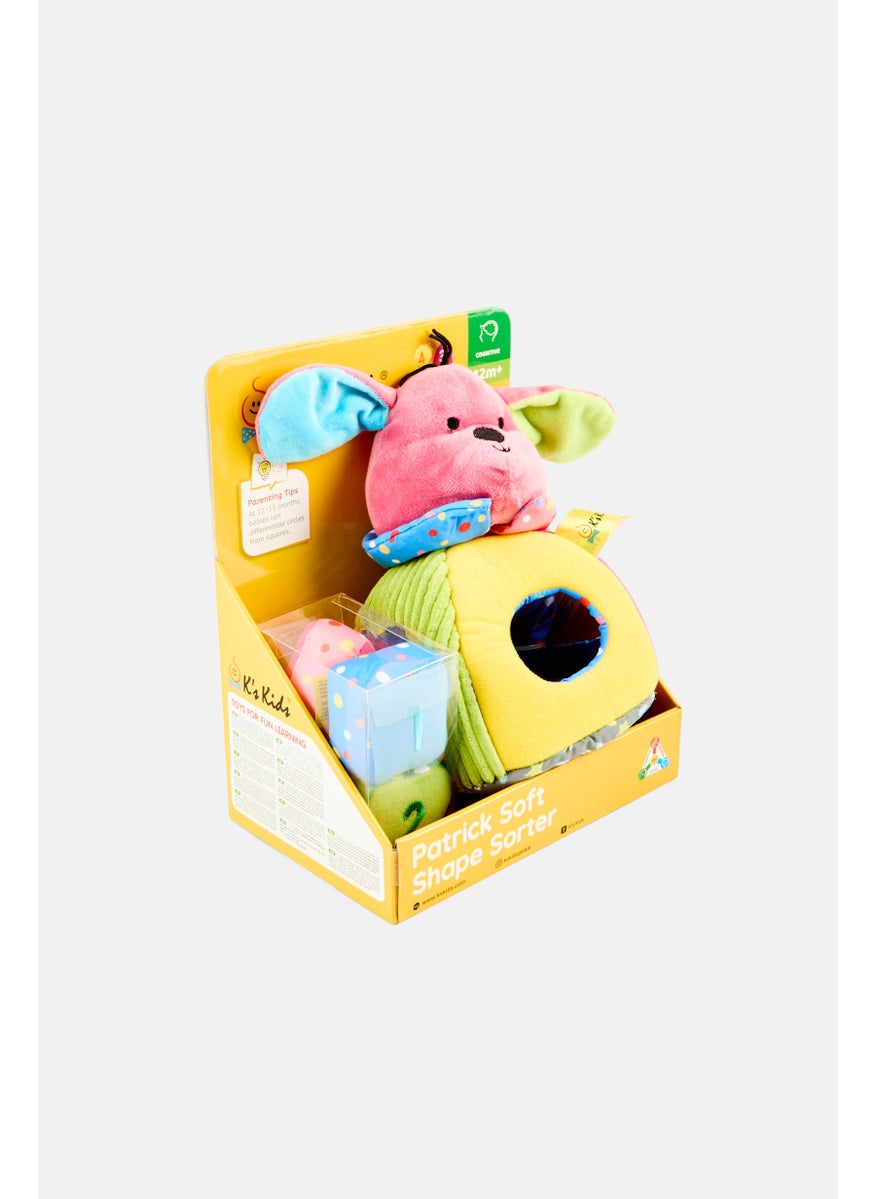 K's Kids Patrick Soft Shape Sorter  - Image 4