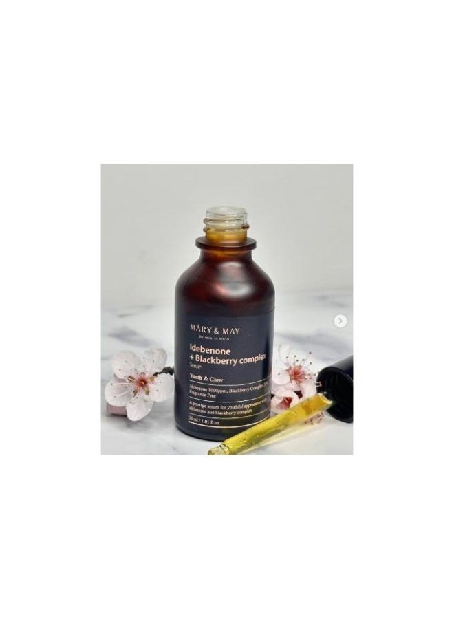 MARY & MAY Idebenone+ Blackberry Complex Serum 30ml - Image 4