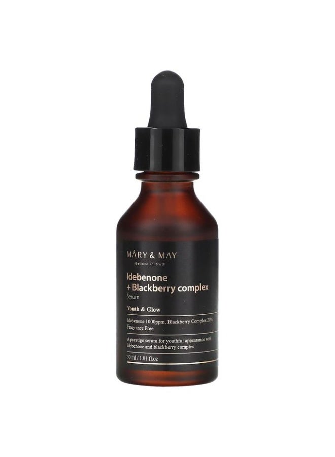 MARY & MAY Idebenone+ Blackberry Complex Serum 30ml - Image 2