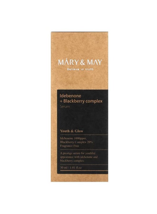 MARY & MAY Idebenone+ Blackberry Complex Serum 30ml - Image 3