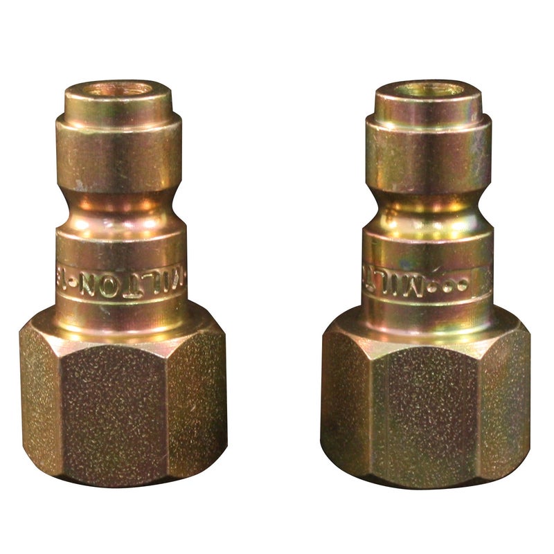 Milton 1808 38 FNPT P Style Plug Box of 10