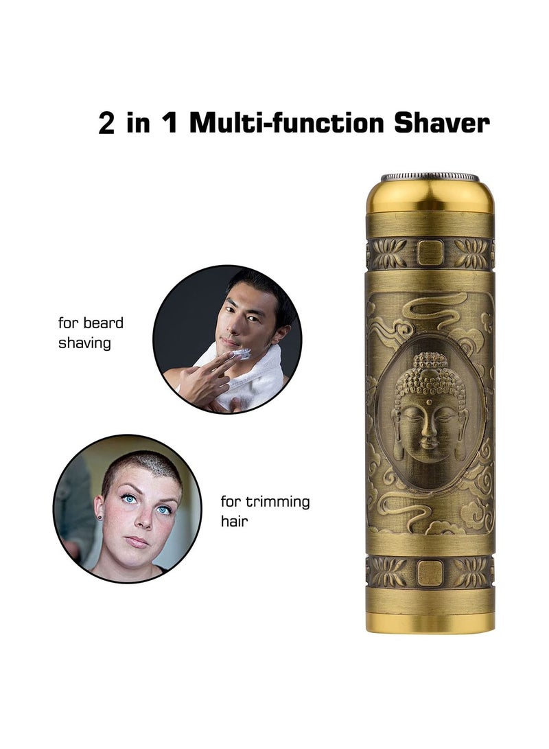 USB Rechargeable Baldheaded Hair Clipper Electric Hair Trimmer - Image 3