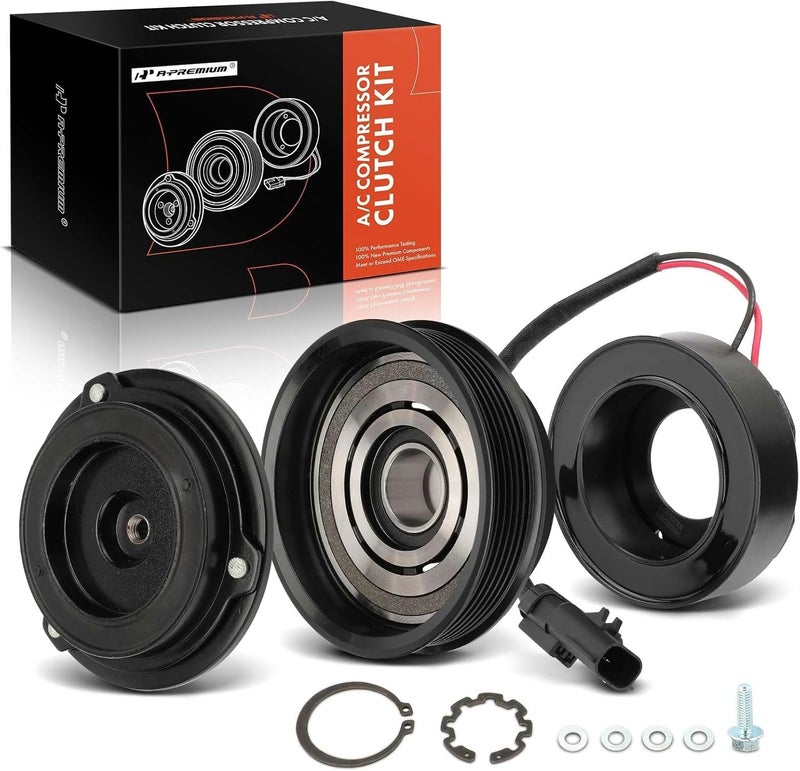 A-Premium AC Compressor Clutch Kit for Dodge, Chrysler, and Jeep Models - Image 1