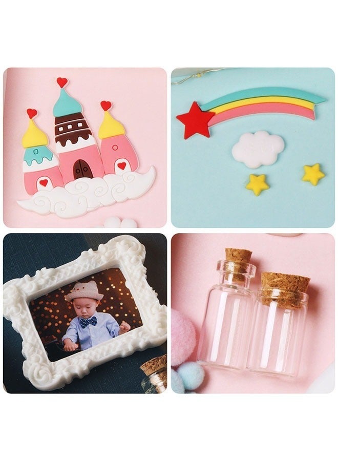 إن كي أكس مجموعة بصمة يد وقدم الطفل التذكارية – إطار صور لانوغو المولود الجديد - هدية صندوق تذكارية ثمينة بصمات أقدام ويدين الطفل - فكرة هدية مثالية لحفلات استقبال المواليد مع الضوء - Image 3