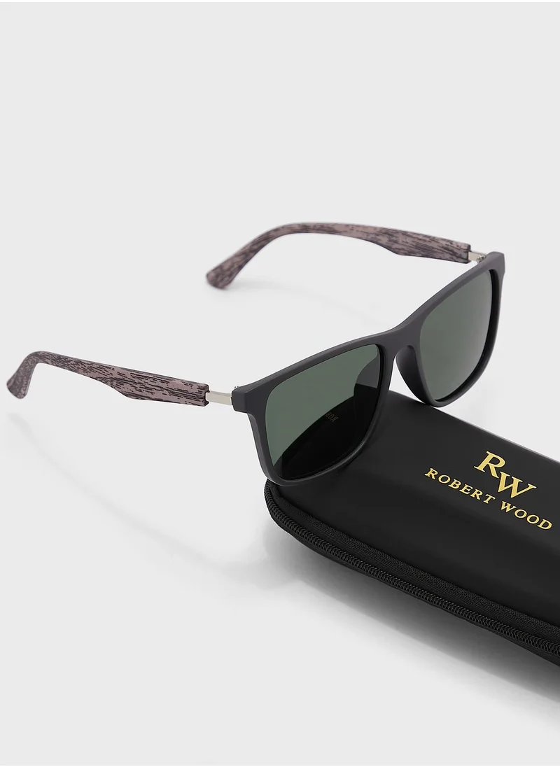 Robert Wood Polarized  Wayfarer Sunglasses