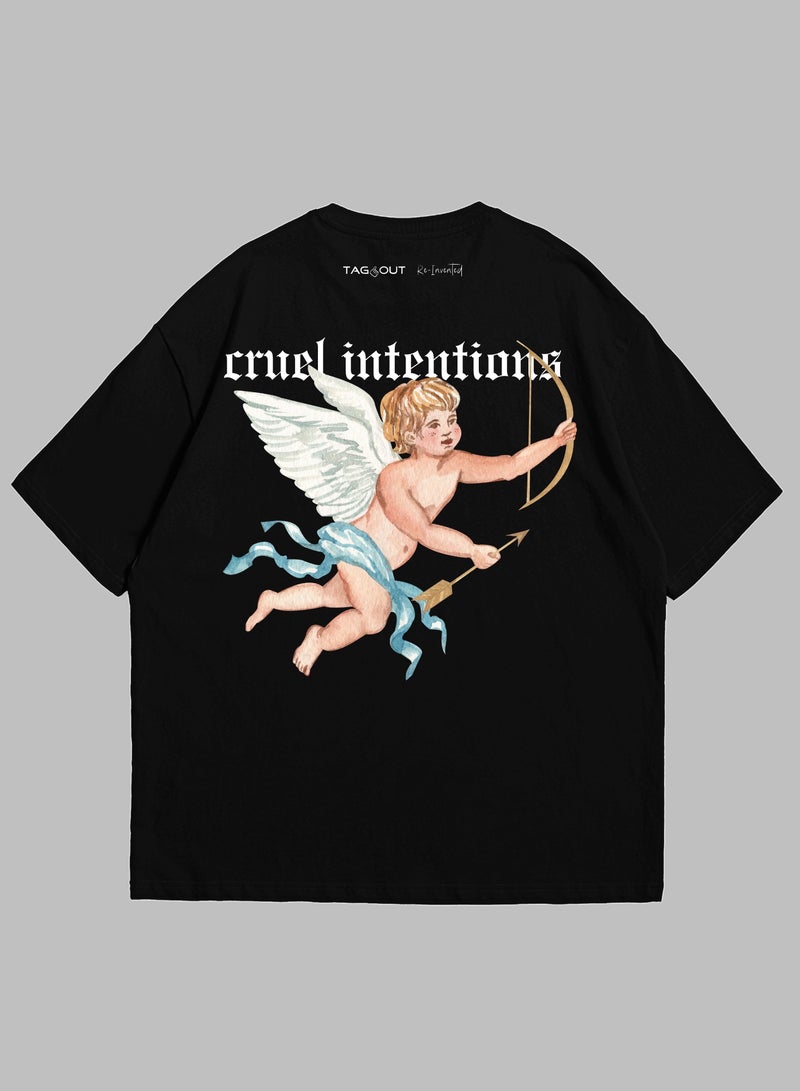 TAG OUT Unisex Summer Oversized Loose T-shirt Drop Shoulder Boxy Fit  - Image 2