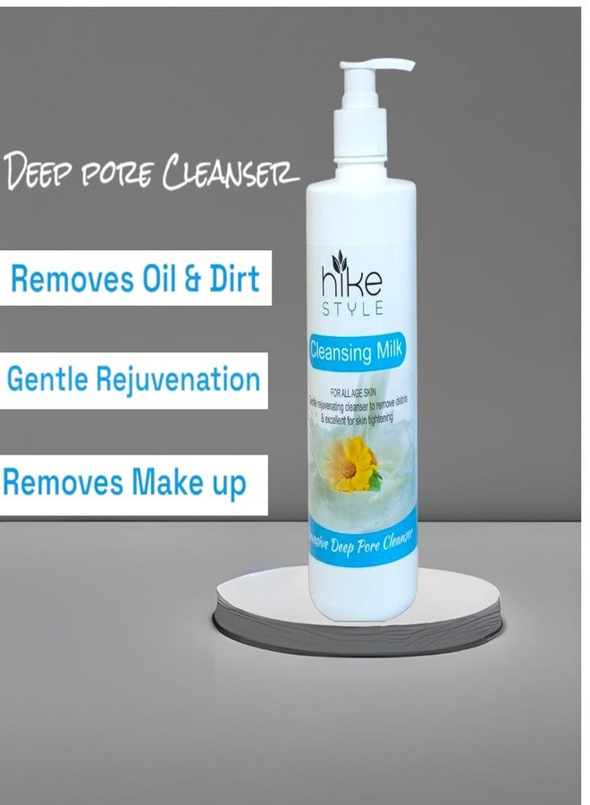 HIKE STYLES Hike Style Cleansing Milk 500ML Gentle Rejuvenating Deep Pore Cleanser - Image 2