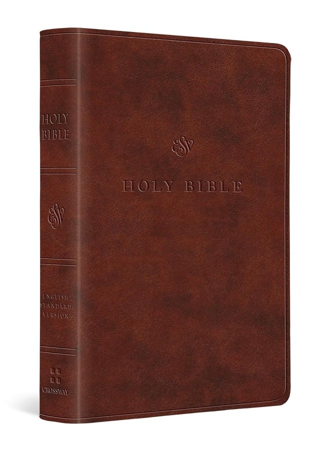 ESV Value Large Print Compact Bible (Trutone, Chestnut)  - Image 1