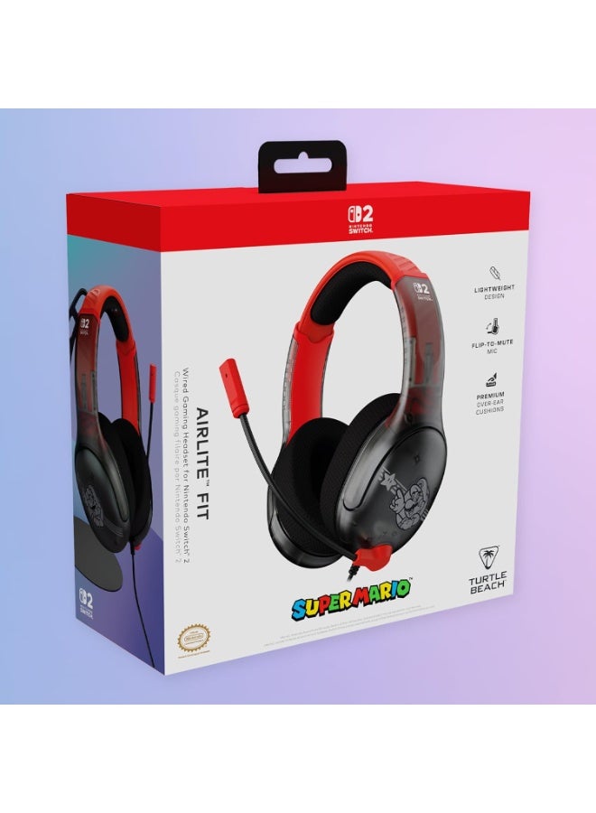ترتل بيتش Turtle Beach Airlite Fit Headset  Mario Star (Nintendo Switch 2) - Image 2