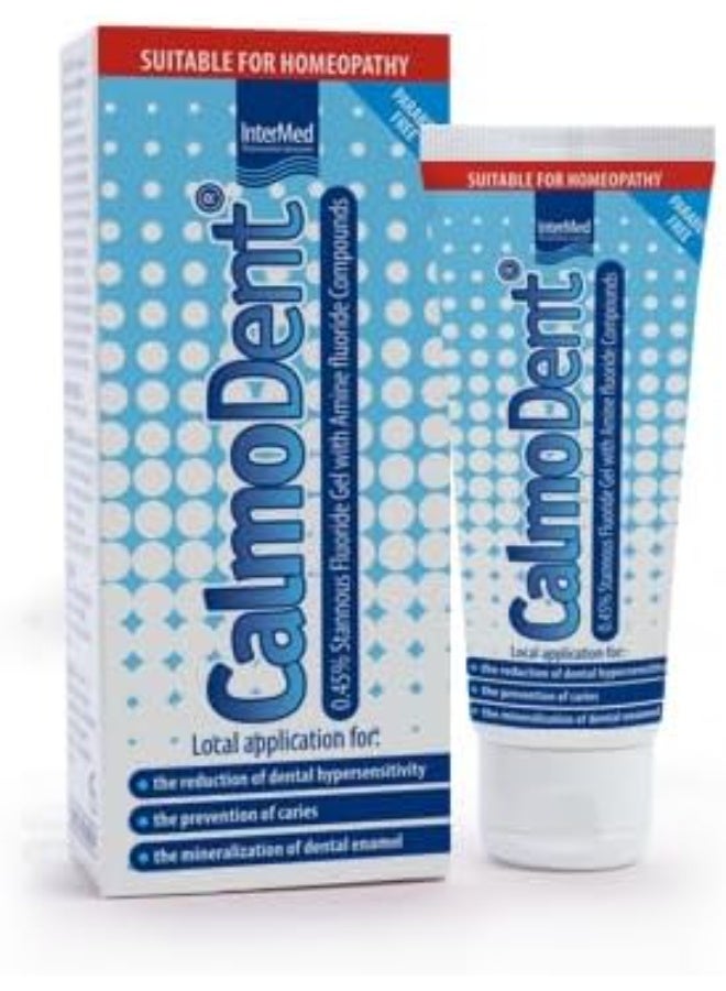 InterMed CalmoDent 0.45% Fluoride Dental Gel, 75ml