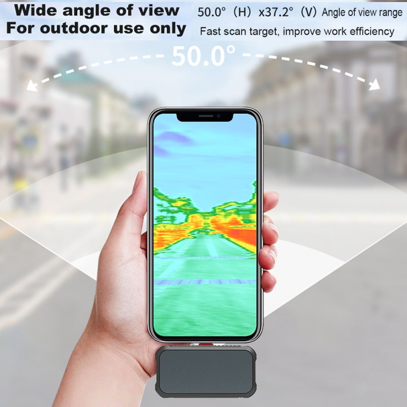 Thermal Imager 256*192 Pixels - 2 Infrared & Visible Light Modes Type-C Thermal Imager for Android Mobile Phones, Home Inspection, Industrial Maintenance - Image 2