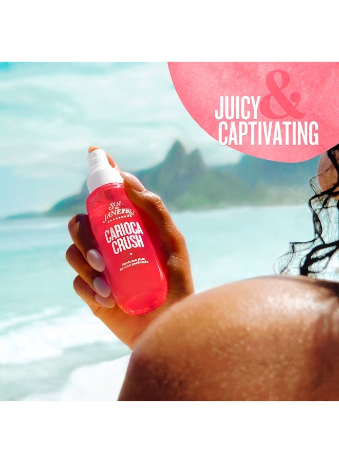 Sol de Janeiro Carioca Crush Perfume Mist – Limited Edition, White Cedarwood & Juicy Pear, Body & Hair Fragrance, 90ml - Image 3