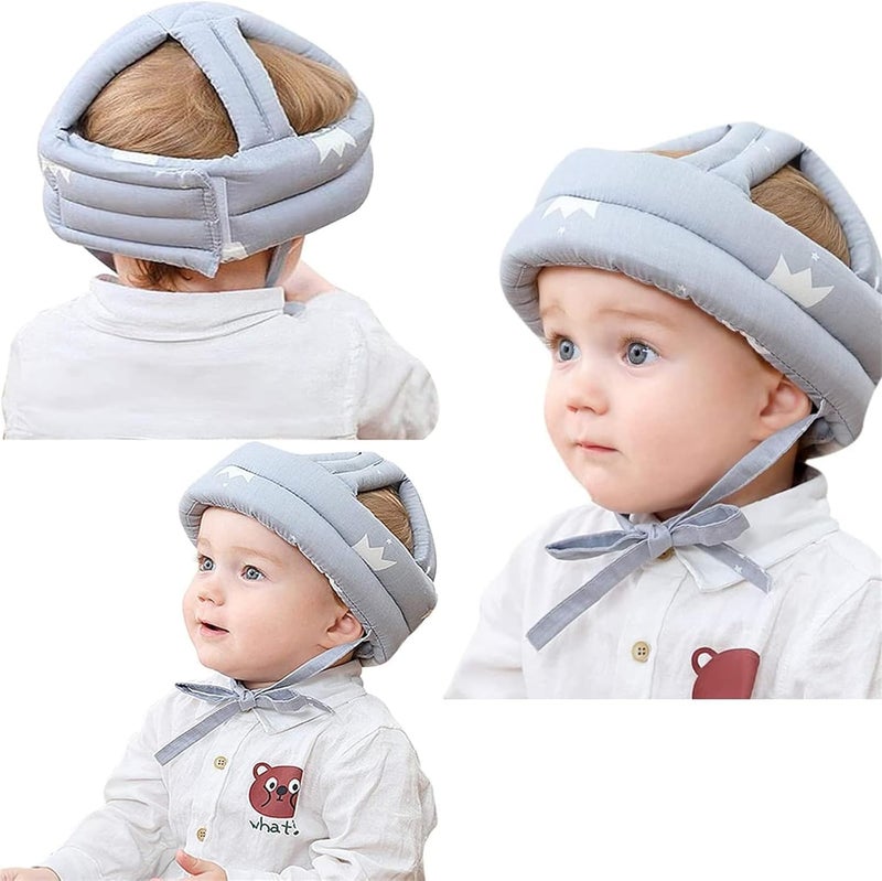 Aputue Baby Head Protector, Cute Baby Safety Helmet Toddler Head Protection Adjustable Baby Bumper Hat Head Cushion Helmet Bumper Bonnet - Image 4