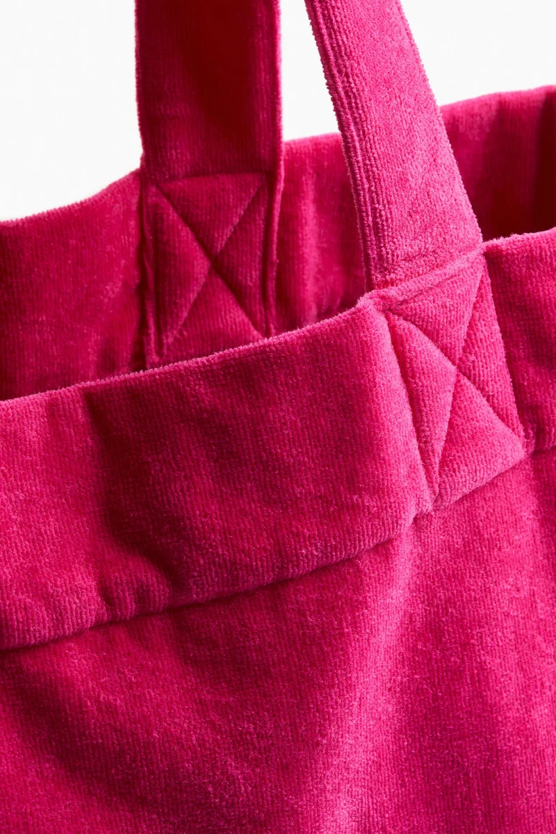 H&M Cotton terry beach bag