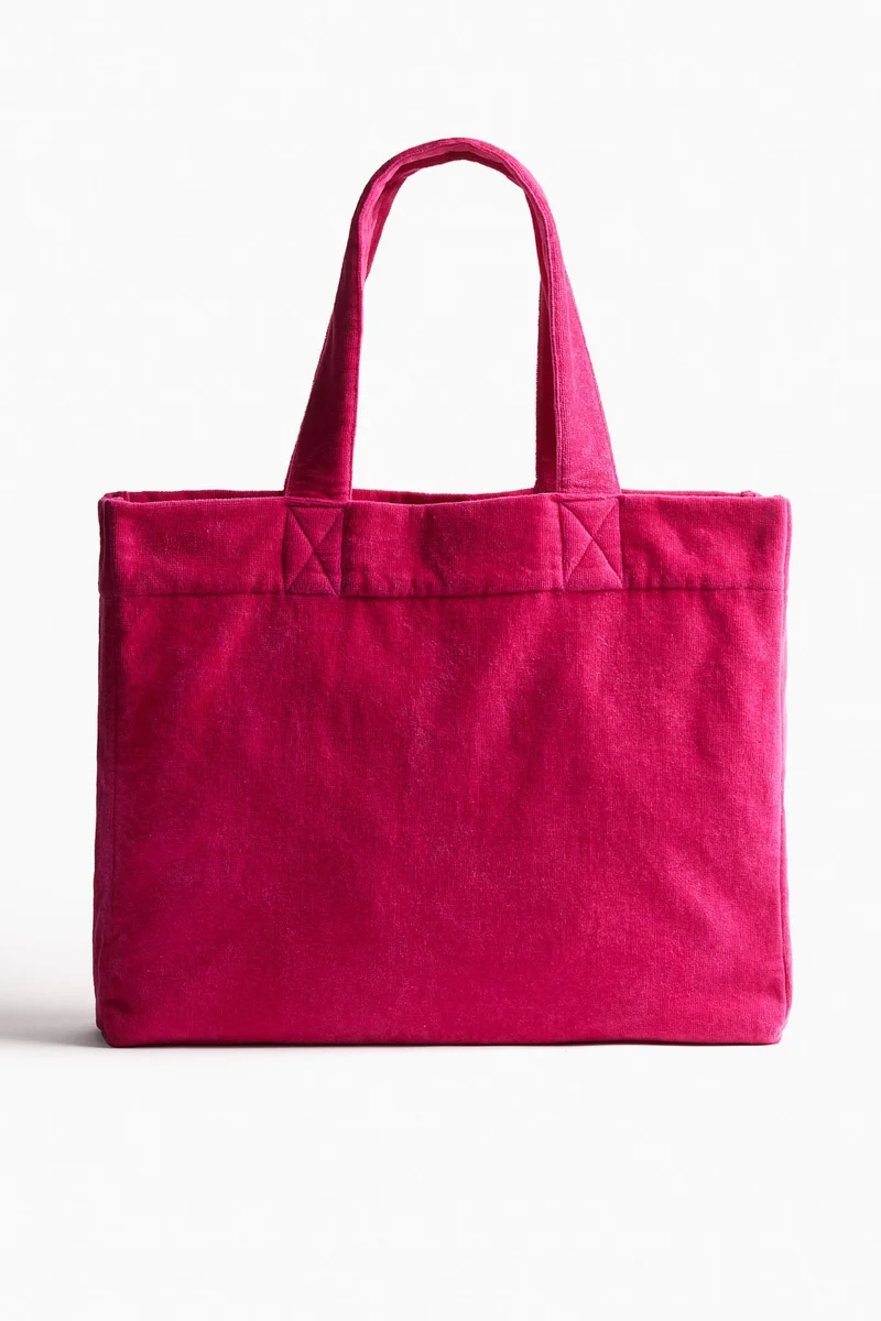 H&M Cotton terry beach bag