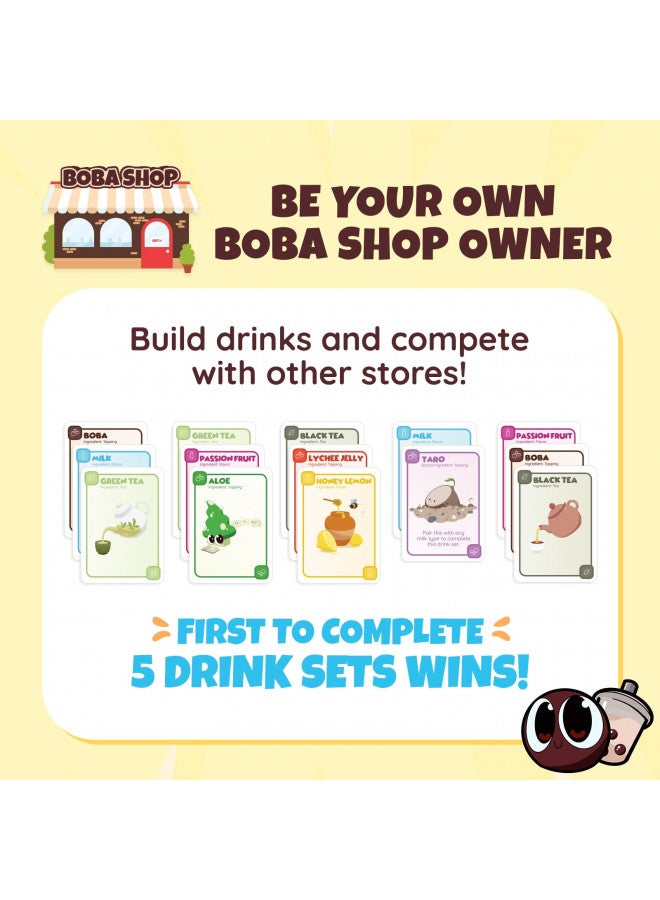 Sabobatage Sabobatage: The Boba Card Game | Easy Family-Friendly Party Game | Card Games for Adults, Teens & Kids | 2-5 Players (Base Game 3rd Edition)  - Image 2