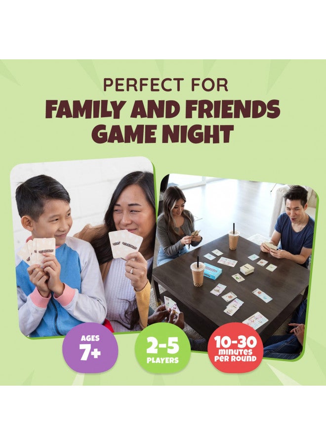 Sabobatage Sabobatage: The Boba Card Game | Easy Family-Friendly Party Game | Card Games for Adults, Teens & Kids | 2-5 Players (Base Game 3rd Edition)  - Image 1