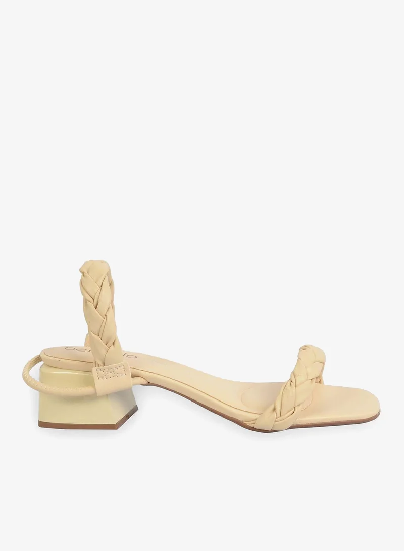 Mariaa Ankle Strap Mid Heel Sandal