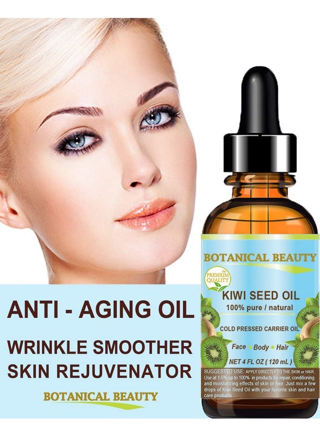 Botanical Beauty Kiwi Seed Oil. 100% Pure Natural Undiluted Virgin Cold Pressed Carrier Oil 1 Fl.Oz. 30 Ml For Face Skin Body Hair Nail Care - Image 4