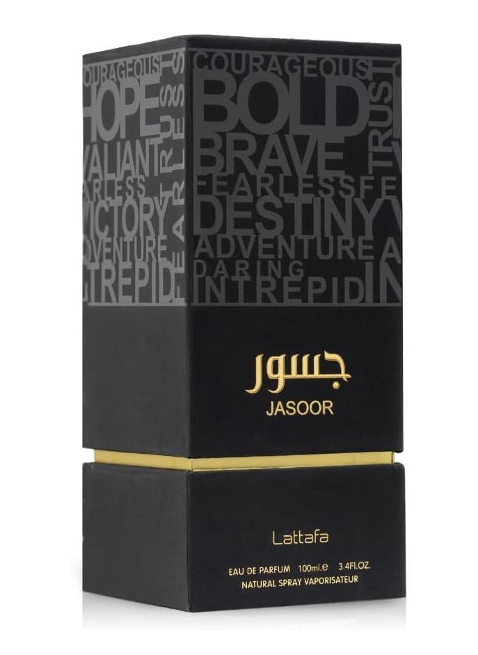Lattafa Jasur Eau de Parfum for Men by Lattafa - 100ml  - Image 2