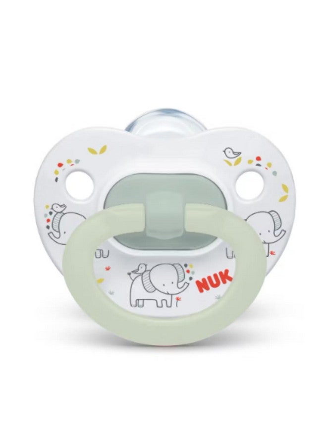 نوك لهايات تقويم الأسنان من نوك، للأولاد، من عمر 0 إلى 6 أشهر، لون أزرق (عبوة من قطعتين) - Image 2