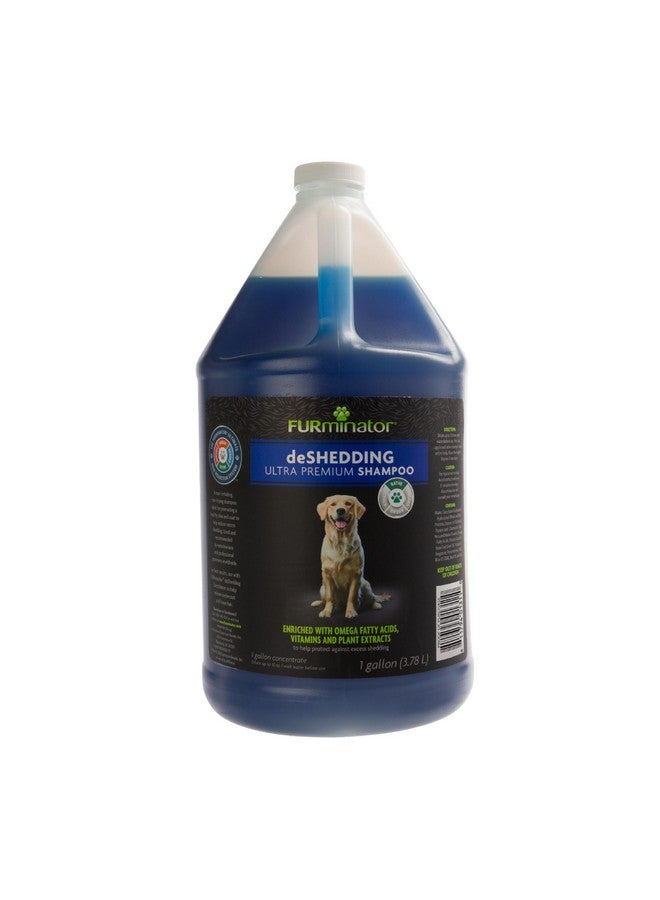 FURminator Ultra Premium deShedding Dog Shampoo, Reduces Excess Shedding, 1 gal - Image 1