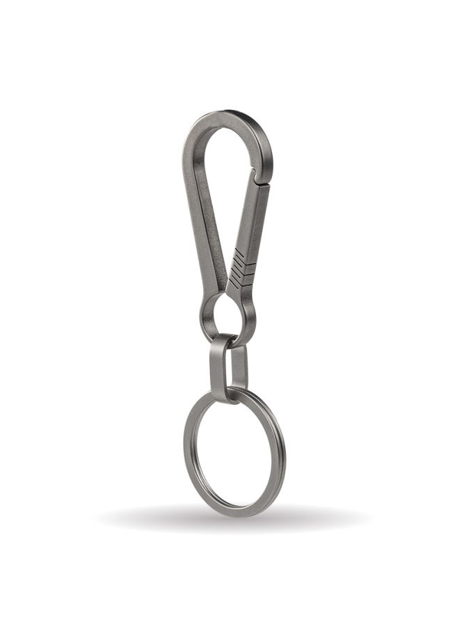 DiGallen Digalun Titanium Alloy Car Key Chain, Men's Pendant Keyring, Creative Design For Mercedes-benz, Audi, Volkswagen, Toyota, Byd - Image 5