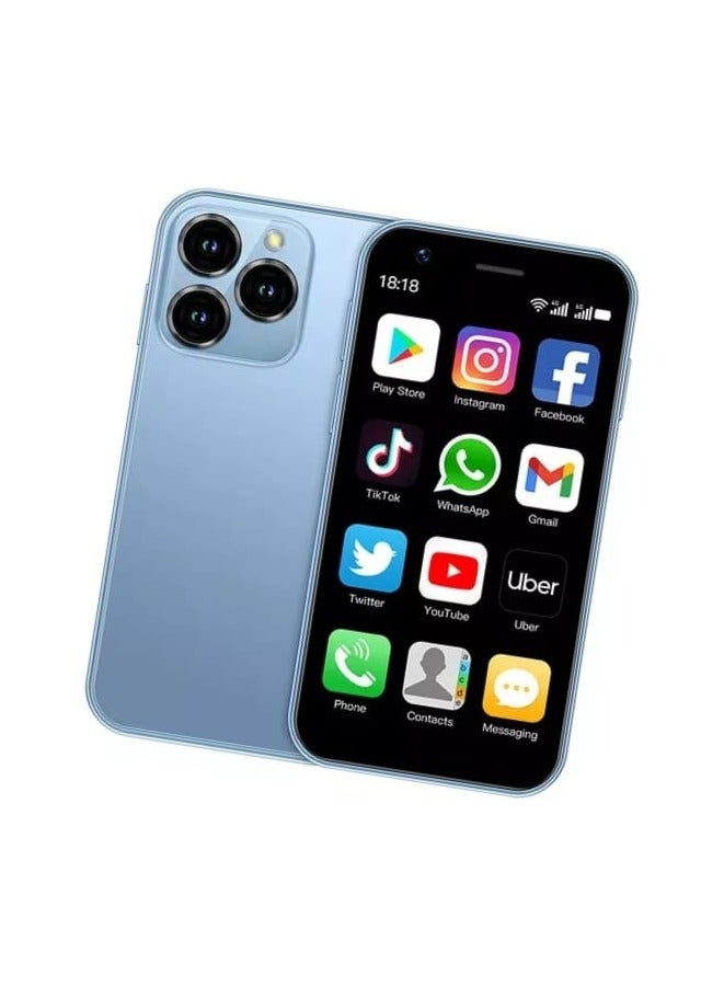 SOYES XS15 Pro Super Mini Mobile Phone Android Quad Core Black, Mobile Mini Smartphone Ultra Small Pocket Student Children Men and Women - Image 1