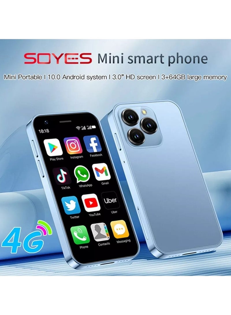 SOYES XS15 Pro Super Mini Mobile Phone Android Quad Core Black, Mobile Mini Smartphone Ultra Small Pocket Student Children Men and Women - Image 2
