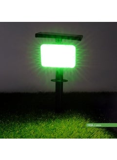 ACK Solar Pc LED Staple Lawn Luminaire Solar Powered Garden Wall Lighting Green Light 2 Stages  - Image 3