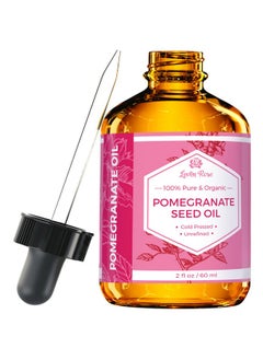 Leven Rose Leven Rose Pomegranate Seed Oil, 100% Pure Unrefined Cold Pressed Antioxidant Moisturizer for Hair Skin and Nails 2 oz  - Image 1