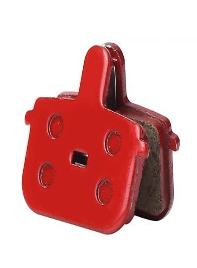 CYBIC Bicycle Disc Brake Pads, Semi-Metallic, Red - Image 5