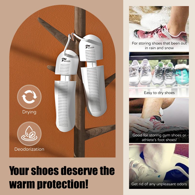 KOODER Boot Dryer,Shoe Dryer,Foot Dryer ! Eliminate bad odor and dry shoes! - Image 5