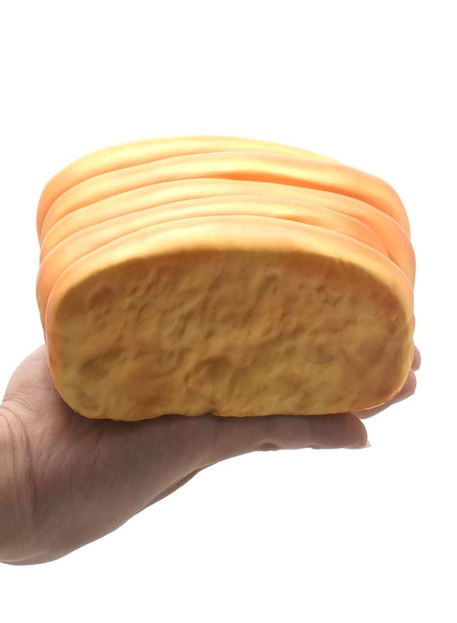 Kiibru Milk Bread Rolls 6.7" Slow Rising Squishy Giant Squishies for Kids Gift Toys - Image 4