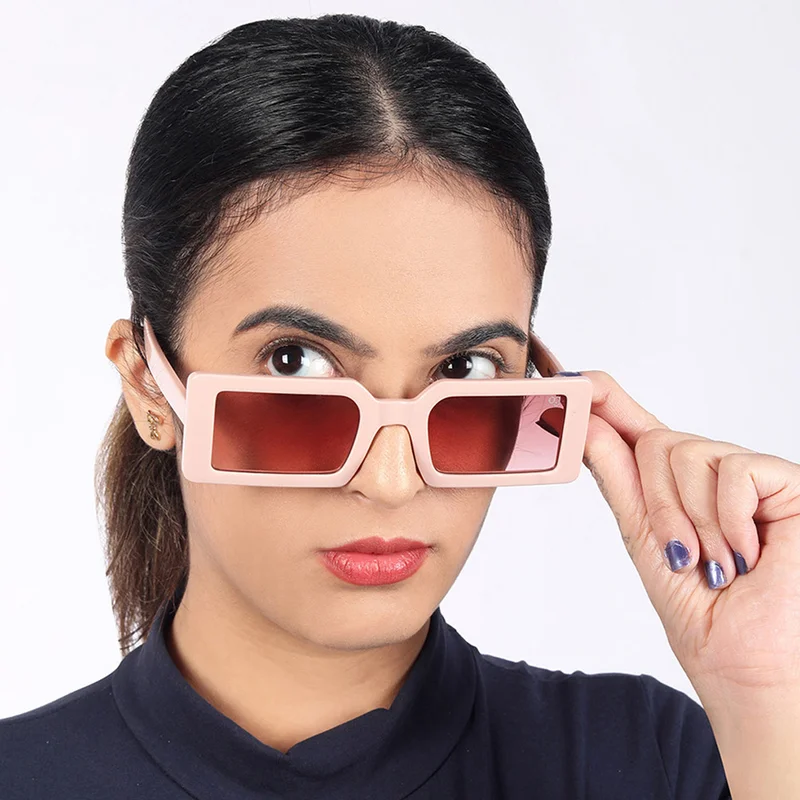 Woggles UV Protection Rectangle Sunglasses| Men &amp; Women