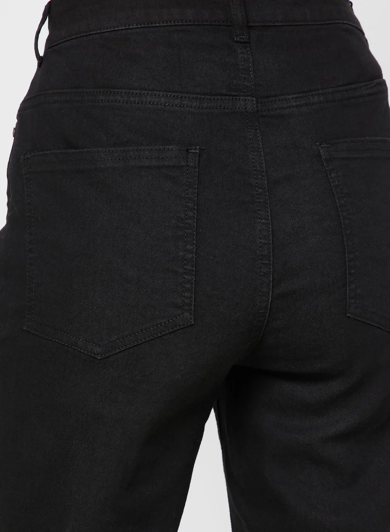 Ginger High Waist Straight Fit Jeans