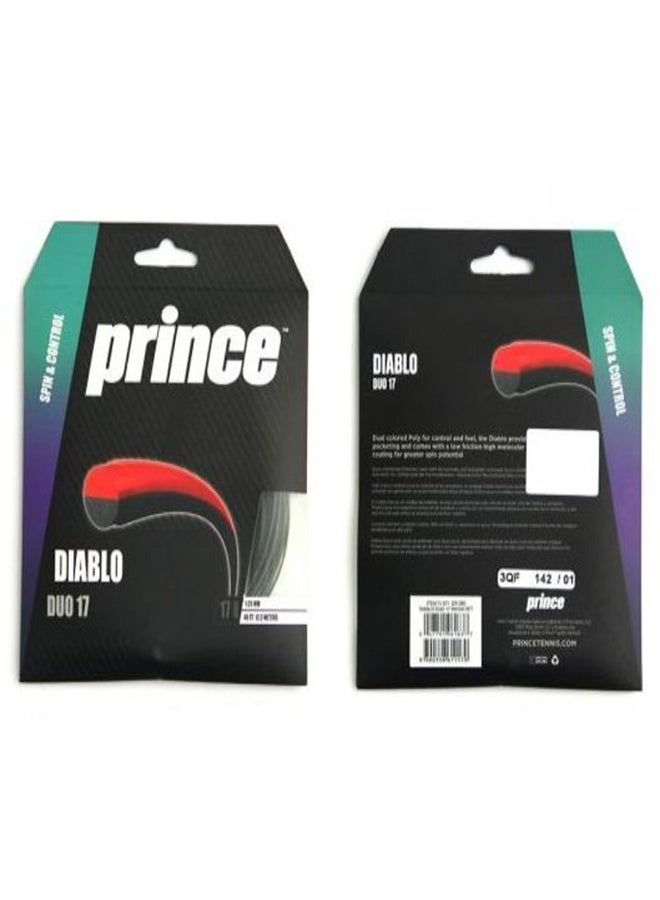 Prince Prince Tennis String Diablo Duo 17