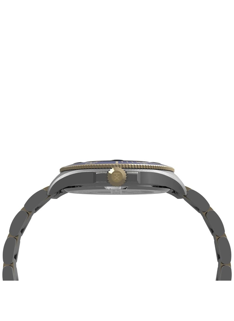 TIMEX - Timex Brass Analog Men's Watch With Two Tone TW2U71800 - Image 1