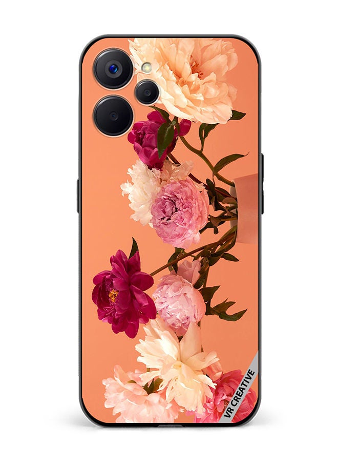 VR CREATIVE Protective Case Cover For Realme 10 5G Flower Design Multicolour - Image 1
