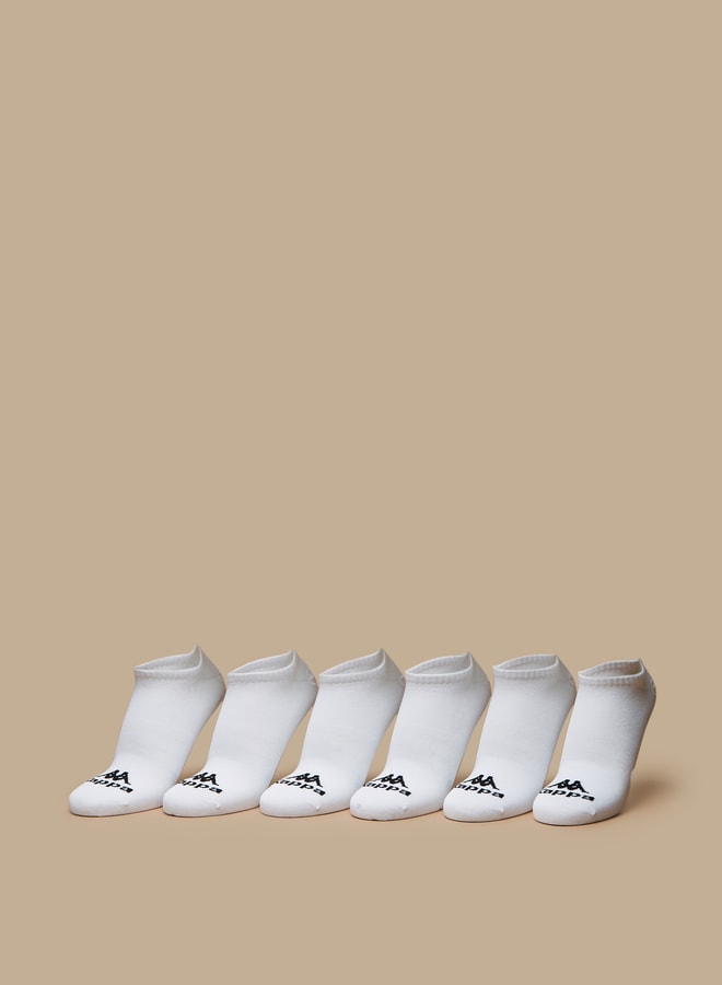 كابا جوارب رياضية رجالية بطول الكاحل بتفاصيل شعار - مجموعة من  قطع - Image 1