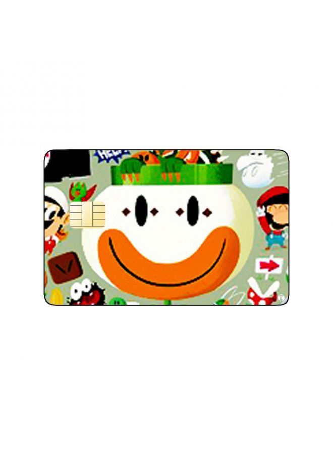 RKN PRINTED BANK CARD STICKER Super Mario Video Game Characters - Image 2