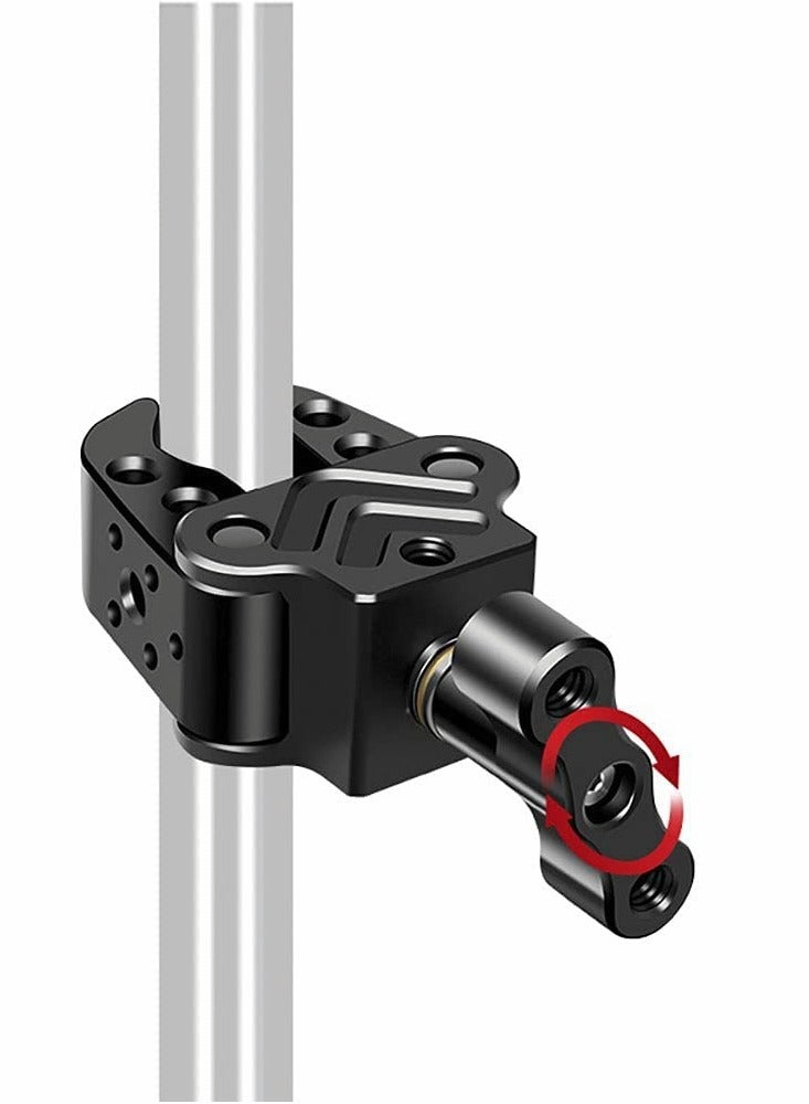 Camera Clamp Mount,Multi-Functional Camera C Clamp with 1/4" Thread for DSLR Camera,for Ronin,for Gopro,LCD Field Monitor,LED Lights,Flash, Mic,Action Cam - Image 3