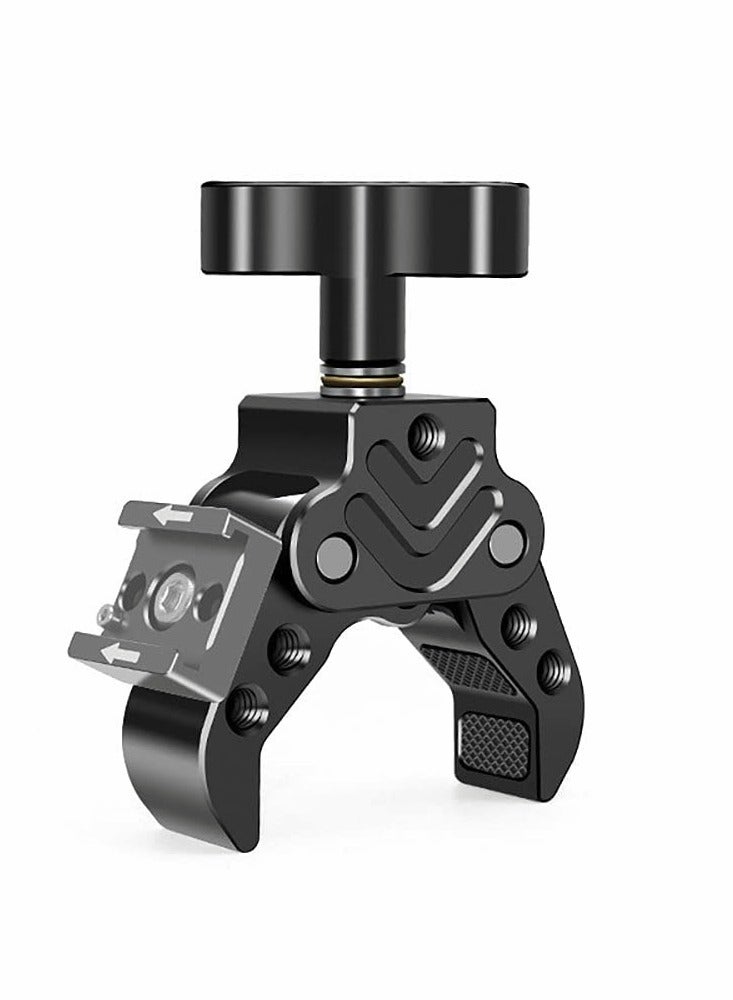 Camera Clamp Mount,Multi-Functional Camera C Clamp with 1/4" Thread for DSLR Camera,for Ronin,for Gopro,LCD Field Monitor,LED Lights,Flash, Mic,Action Cam - Image 4