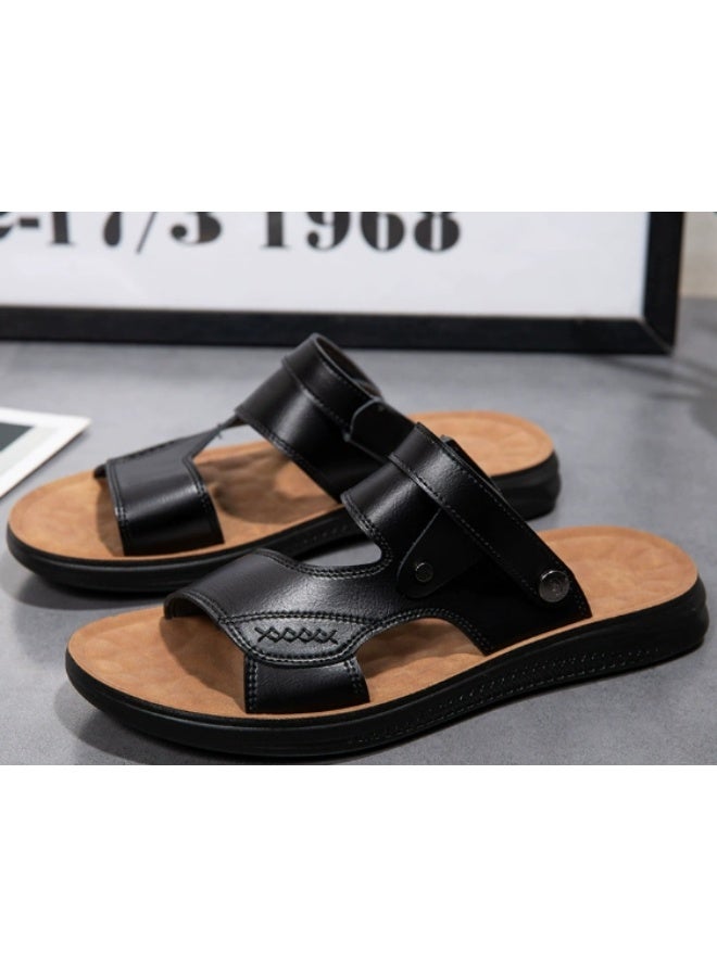 NIBEMINENT Men's Summer  Fashion Beach Shoes Casual Dual-purpose Men's Sandals - Image 3