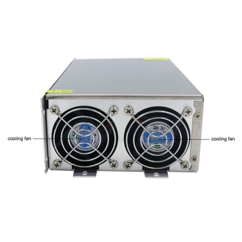 محول طاقة مُقوم بتبديل التيار AC 110/220V إلى DC 48V//31.3A/1500W ومُحول ومُحول لشبكات المراقبة التلفزيونيةCCTV/ الطابعات/ شرائط الأضواء الـLED/ روترات الإنترنت - Image 3